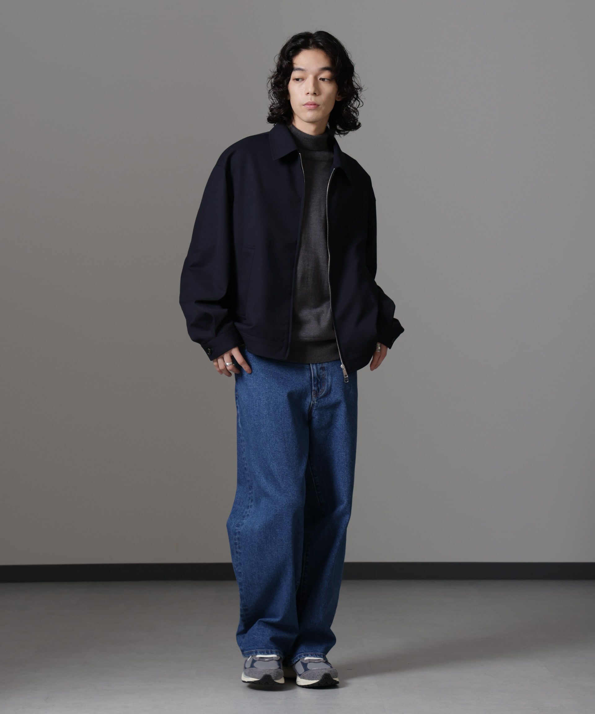 nano･universe「「MC」TIMELESS WARDROBE リラックスフィットデニム 252」|チノ|
