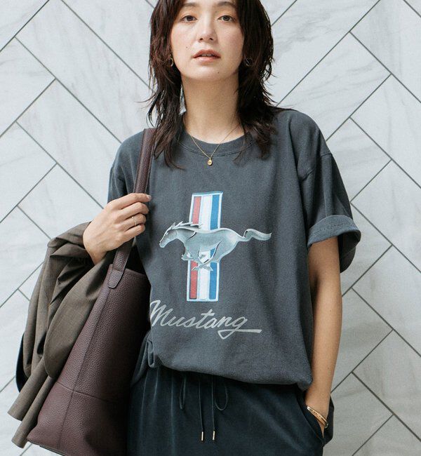  「予約【別注/綿100%】FORD MUSTANG Tee」|Tシャツ・カットソー|
