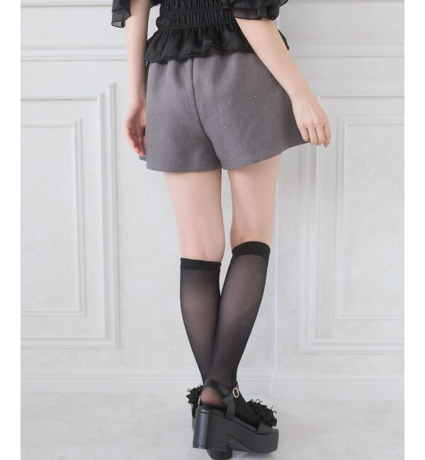  「キラキラハイウエストショートパンツ」|その他|