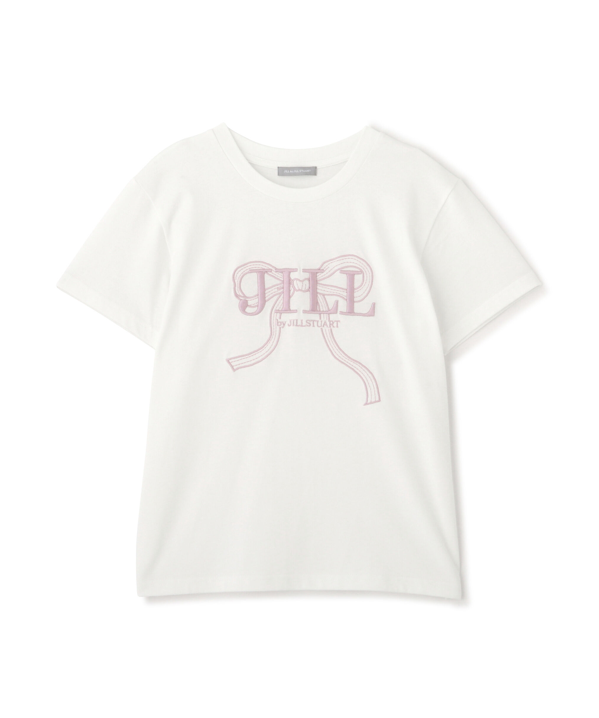  「ビッグリボンロゴ刺繍Tシャツ」|Tシャツ・カットソー|