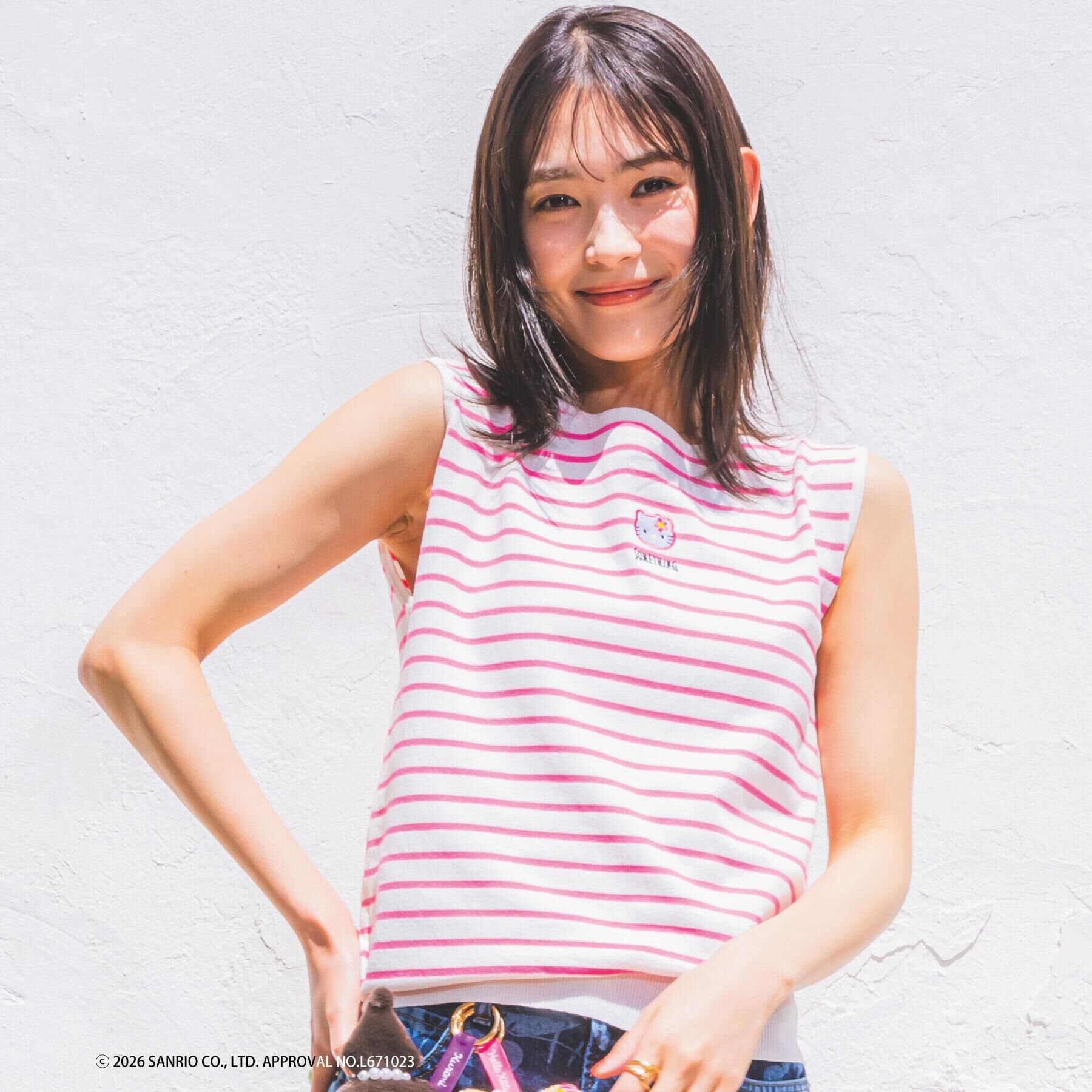 ITS&rsquo;DEMO「SOMETHING&times;HELLO KITTY ニット」|ニット・セーター|