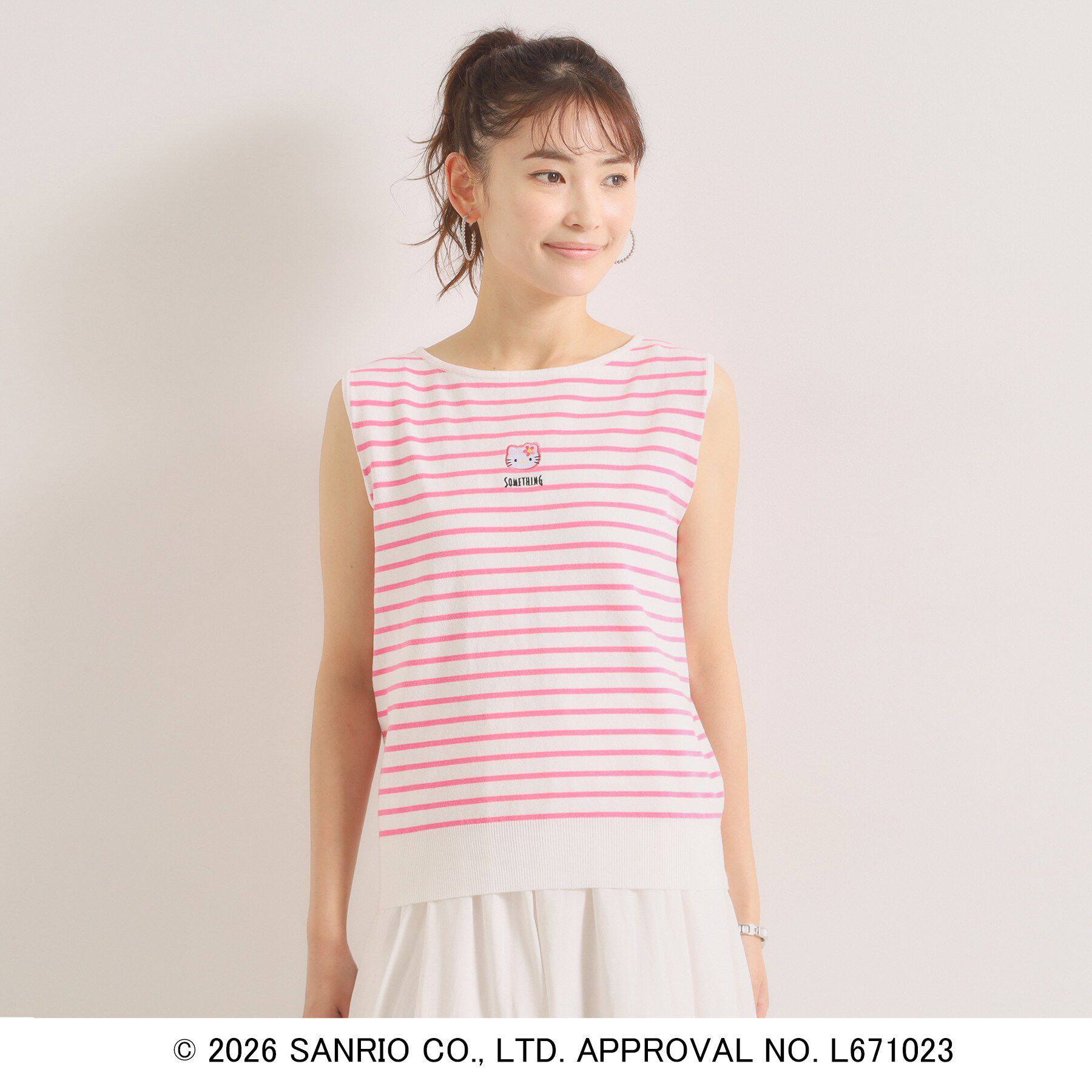 ITS&rsquo;DEMO「SOMETHING&times;HELLO KITTY ニット」|ニット・セーター|