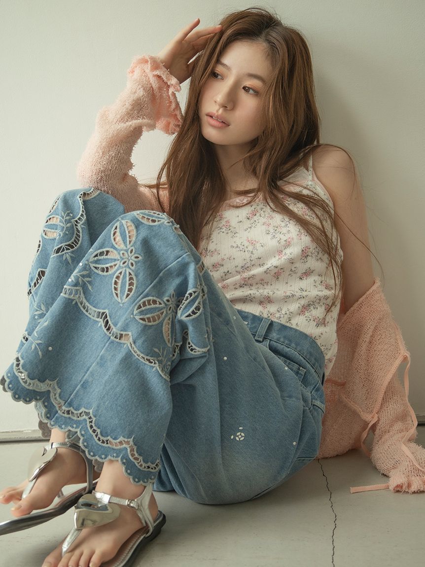 LILY BROWN「レイヤードキャミソールセット」|Tシャツ・カットソー|