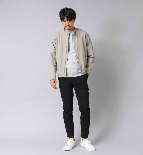NOLLEY'S goodman「【ACTIVE SECT】《限定展開》ハイストレッチシングルライダース 25AW」|ブルゾン・スタジャン|
