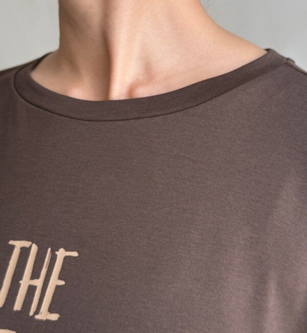  「【WEB限定】肩タックプリントTEE」|Tシャツ・カットソー|