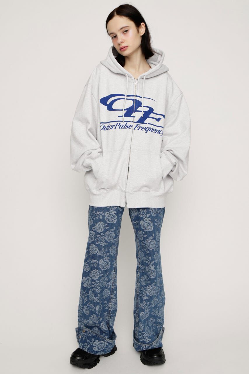 SLY「LOGO OVER HOODIE」|パーカー|