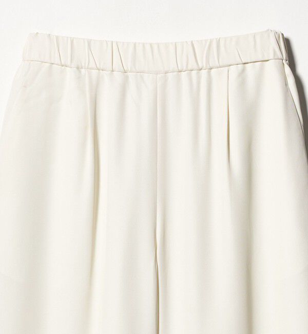UNITED ARROWS green label relaxing「【WEB限定】＜at ease＞ドロスト ワイド パンツ オフホワイト」|その他|