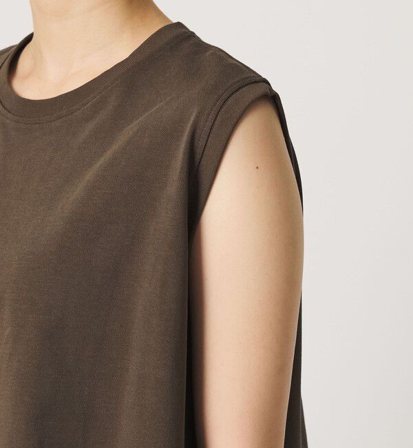 BEAUTY&YOUTH UNITED ARROWS「【WEB限定】レースコンビ ノースリーブカットソー」|Tシャツ・カットソー|