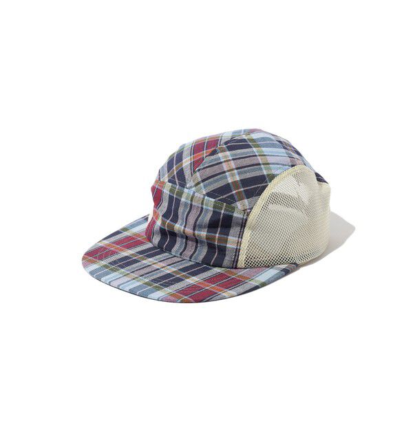 BEAMS PLUS「5 Panel Mesh Madras」|その他|NAVY