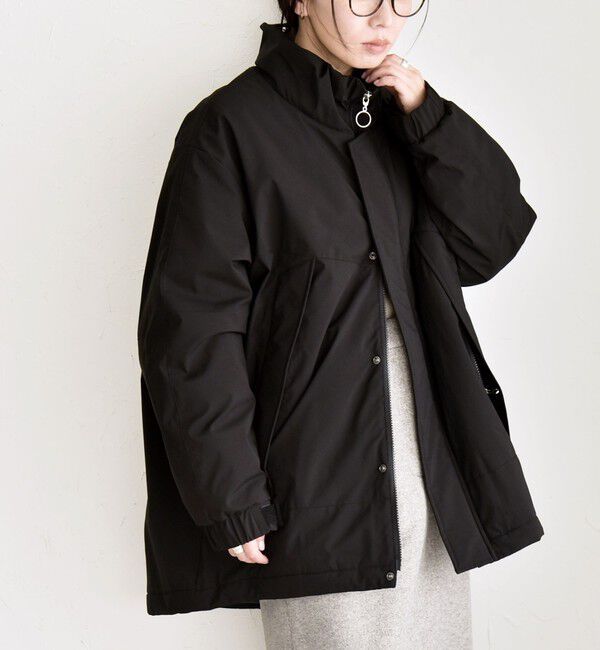 quaranciel「quaranciel:〈撥水加工〉中綿 スタンドカラー ダブル ジップ モンスター コート」|その他|