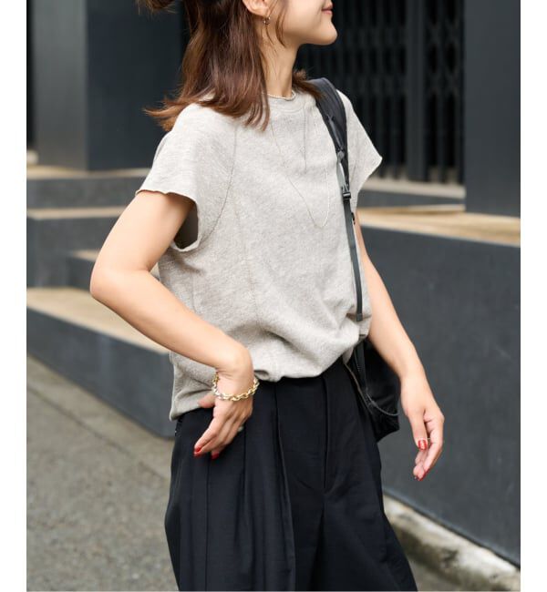 OUTDOOR PRODUCTS Usual Things「≪予約≫追加 スラブストレッチフレンチスリーブTEE」|Tシャツ・カットソー|