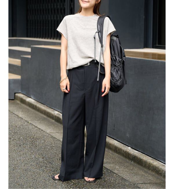 OUTDOOR PRODUCTS Usual Things「≪予約≫追加 スラブストレッチフレンチスリーブTEE」|Tシャツ・カットソー|