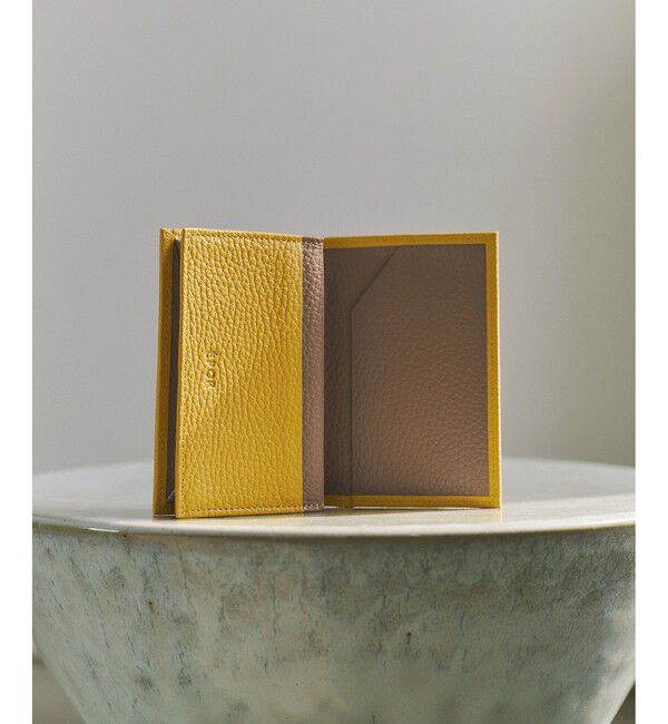 ROPE「【E'POR】 JUDD Card Case(名刺入れ)/26SS」|名刺入れ・カードケース|イエロー(80)