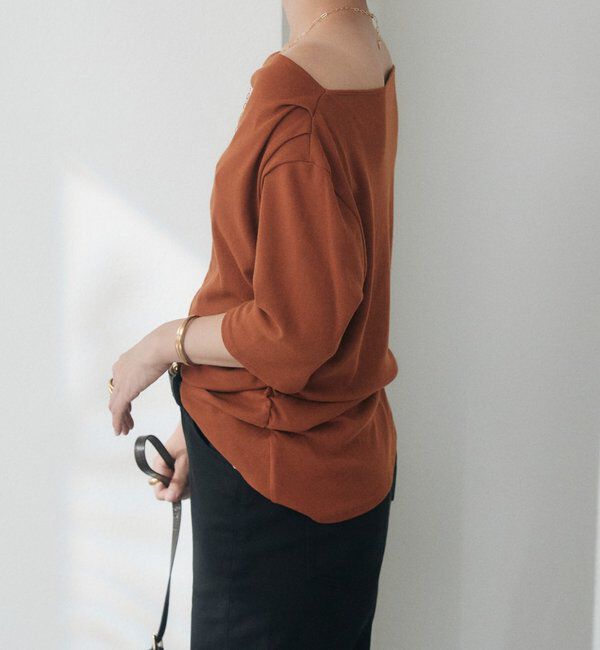  「予約【接触冷感性/マシンウォッシャブル】ゴブソデネックコンシャスカットソー」|Tシャツ・カットソー|