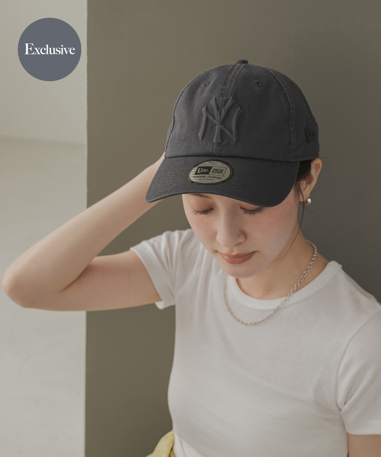 URBAN RESEARCH「『別注』New Era&times;URBAN RESEARCH　CASUAL CLASSIC」|キャップ・キャスケット|チャコールグレー
