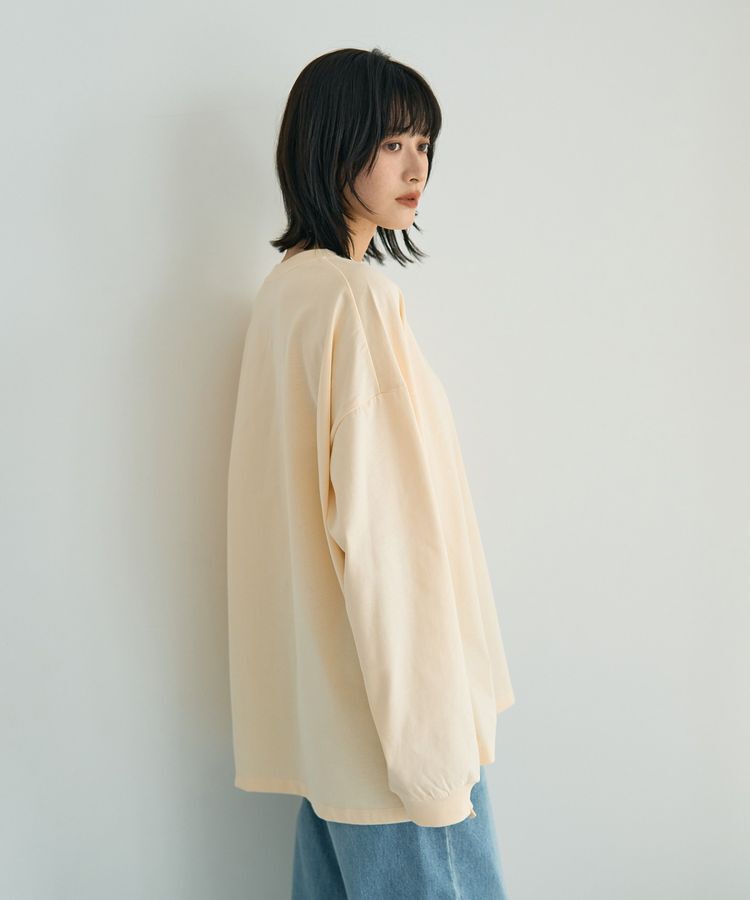 YECCA VECCA「コットンルーズプルオーバー」|Tシャツ・カットソー|
