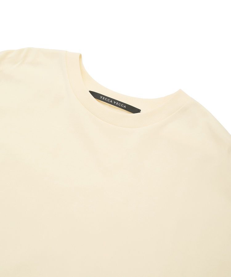 YECCA VECCA「コットンルーズプルオーバー」|Tシャツ・カットソー|