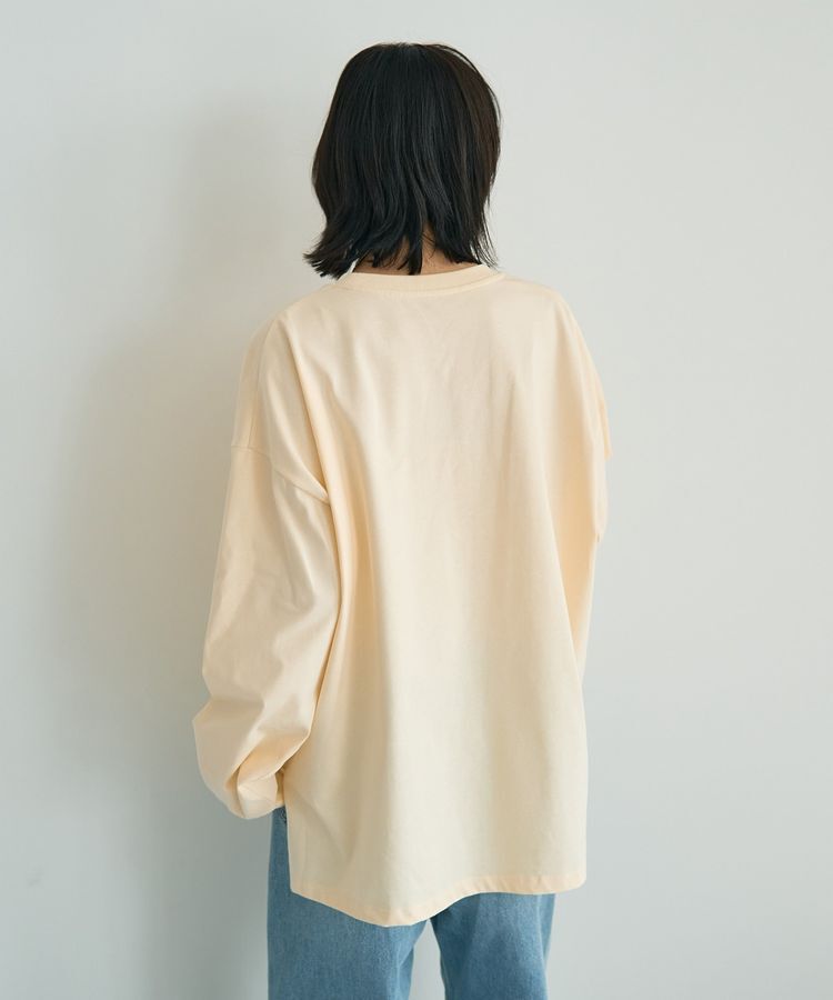 YECCA VECCA「コットンルーズプルオーバー」|Tシャツ・カットソー|