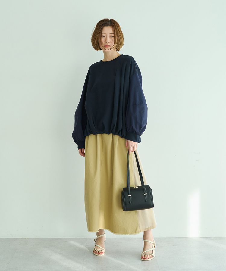 Editt by YECCA VECCA「アシメバルーンプルオーバー」|Tシャツ・カットソー|