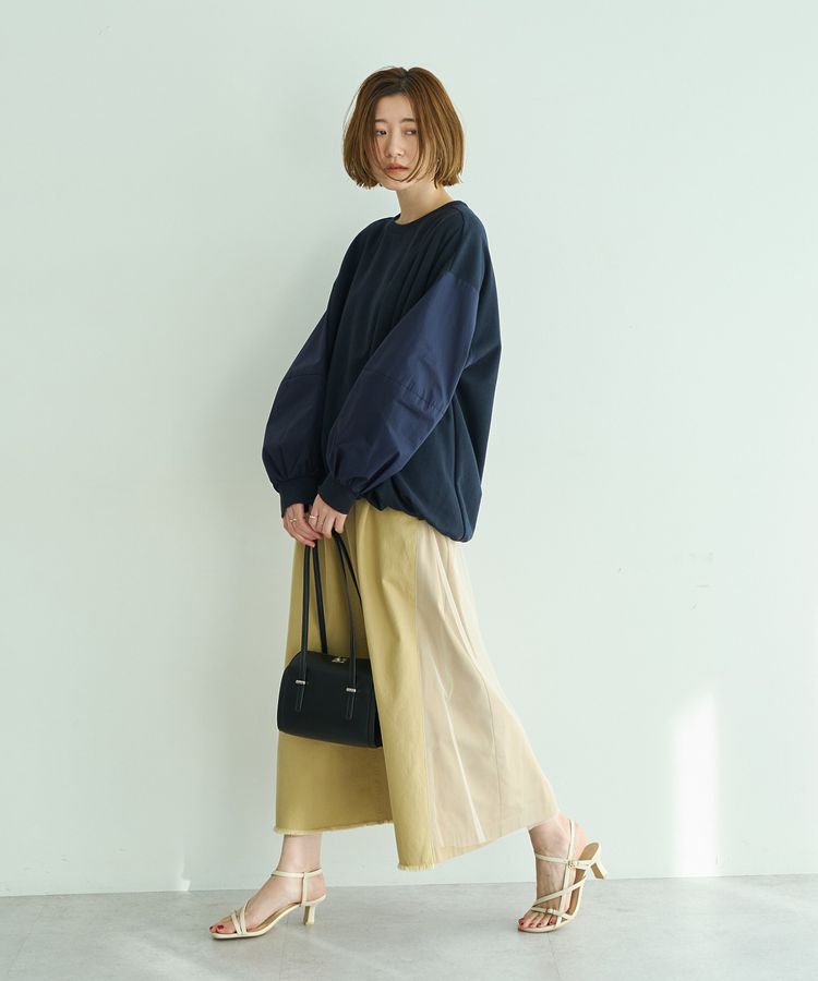 Editt by YECCA VECCA「アシメバルーンプルオーバー」|Tシャツ・カットソー|