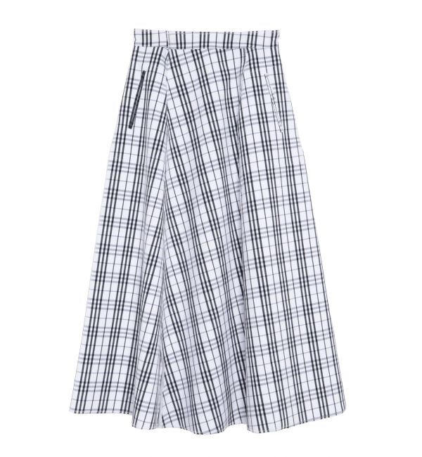 ELENDEEK「REVERSIBLE CHECK PLAIN SK」|スカート|