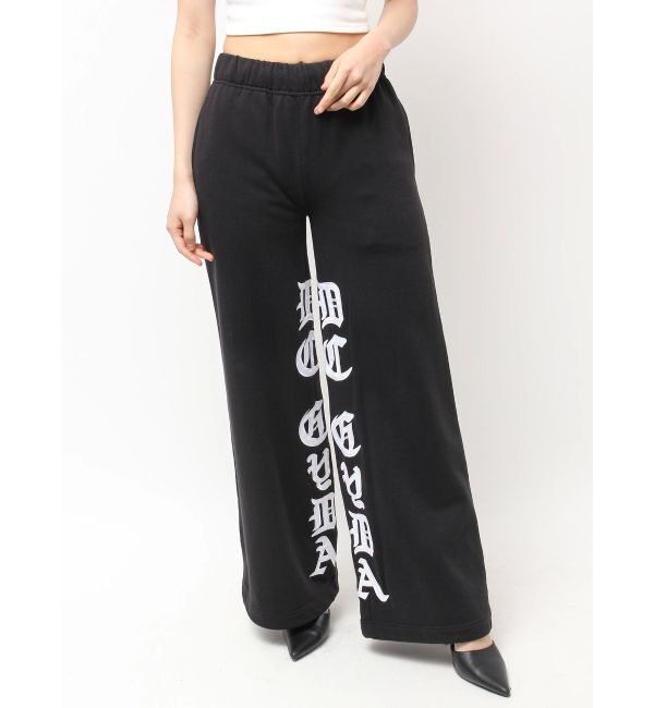 GYDA「GYDA&times;DC OE LOGOスウェットパンツ」|その他|ブラック