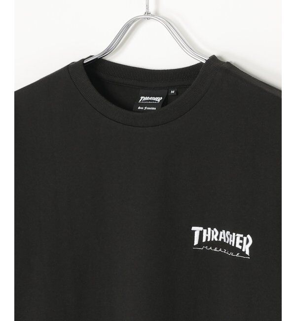 VENCE share style「THRASHER ／スラッシャー  3DファブリックロゴTシャツ」|Tシャツ・カットソー|
