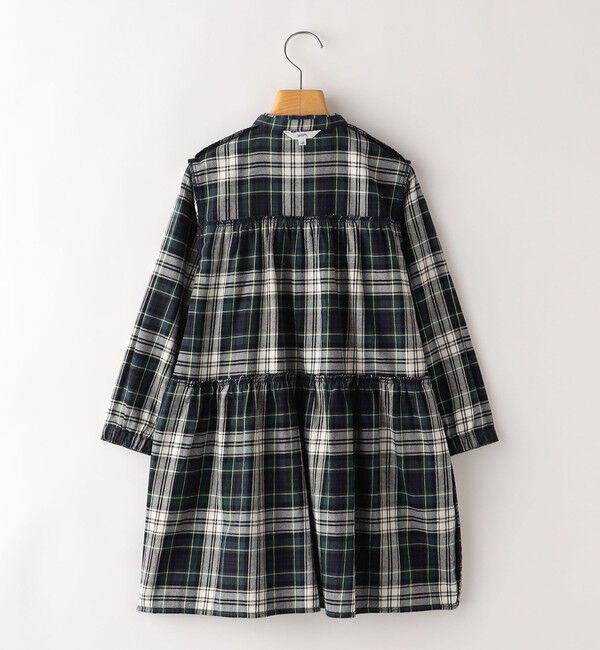 SHIPS KIDS「SHIPS KIDS:100～130cm / ネル チェック ワンピース」|ワンピース|