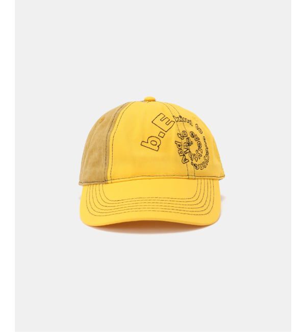 Oriens JOURNAL STANDARD「【b.Eautiful/ビューティフル】B-Turn Low Profile Hat（WASHED YELLO）」|キャップ・キャスケット|