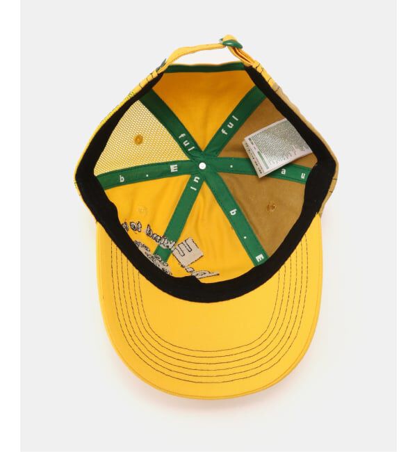 Oriens JOURNAL STANDARD「【b.Eautiful/ビューティフル】B-Turn Low Profile Hat（WASHED YELLO）」|キャップ・キャスケット|