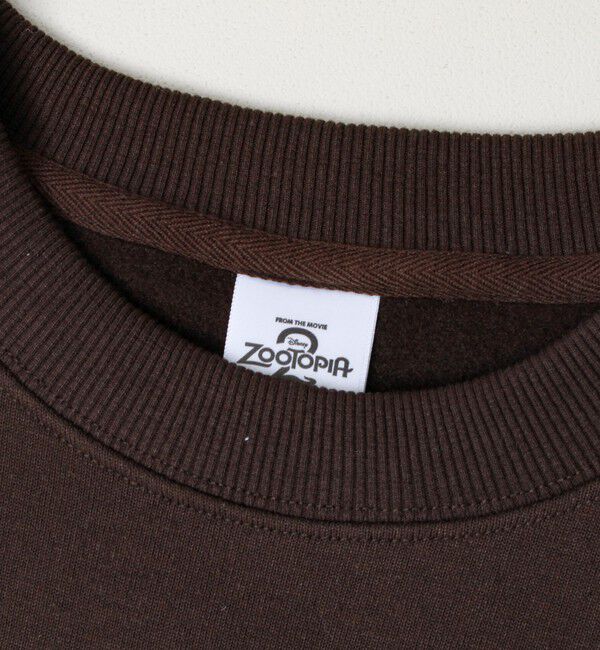 GLOSTER「【ZOOTOPIA/ズートピア】ニック＆ジュディ サガラ刺繍クルースウェット 裏起毛」|スウェット・ジャージ|