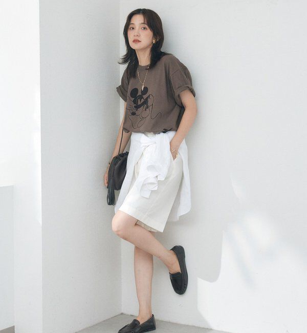  「予約【綿100%/洗濯機洗い可】Rock / Mickey / Tee」|Tシャツ・カットソー|