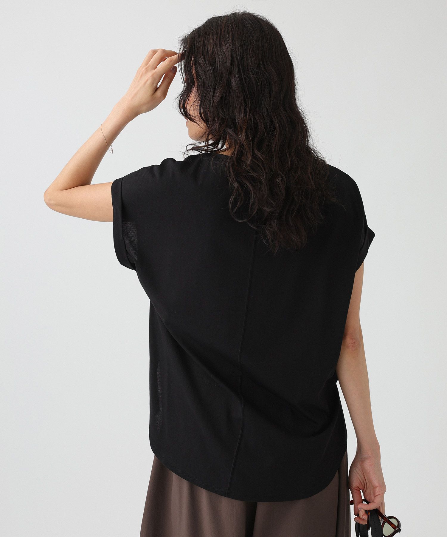 BABYLONE「ロールアップTシャツ」|Tシャツ・カットソー|
