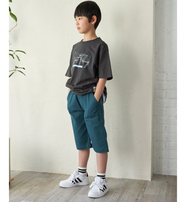 ikka kids「6.5分袖綿ストレッチイージーパンツ（120~160cm）」|その他|