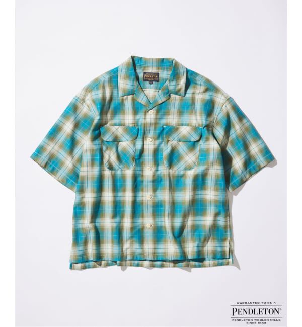 JOURNAL STANDARD「PENDLETON / ペンドルトン 別注 TR ツイル 半袖 オープンカラーシャツ」|シャツ・ブラウス|
