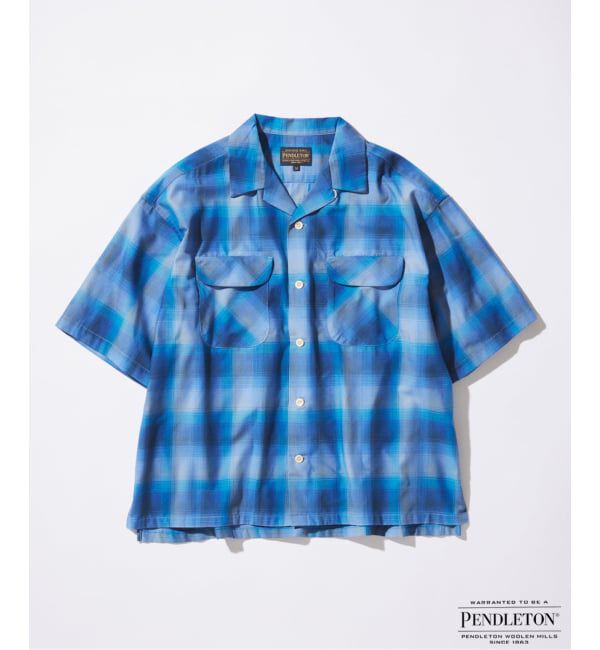 JOURNAL STANDARD「PENDLETON / ペンドルトン 別注 TR ツイル 半袖 オープンカラーシャツ」|シャツ・ブラウス|