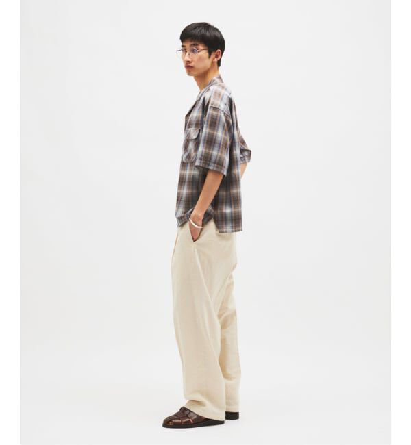 JOURNAL STANDARD「PENDLETON / ペンドルトン 別注 TR ツイル 半袖 オープンカラーシャツ」|シャツ・ブラウス|