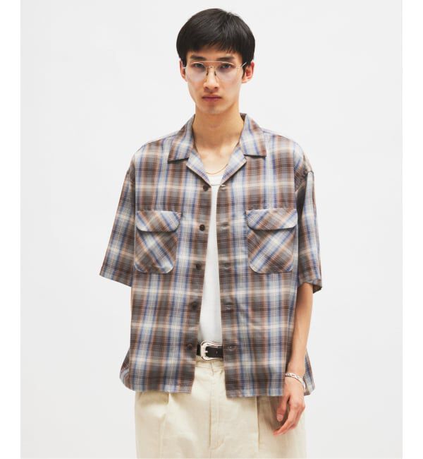 JOURNAL STANDARD「PENDLETON / ペンドルトン 別注 TR ツイル 半袖 オープンカラーシャツ」|シャツ・ブラウス|