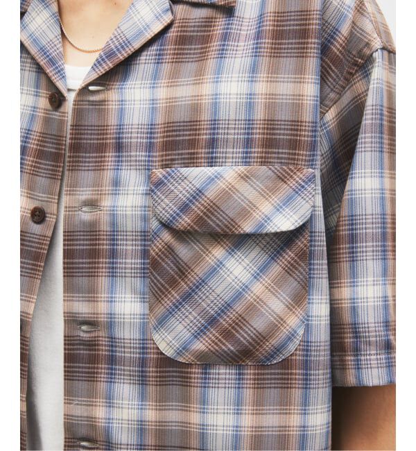 JOURNAL STANDARD「PENDLETON / ペンドルトン 別注 TR ツイル 半袖 オープンカラーシャツ」|シャツ・ブラウス|