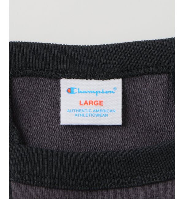 JOURNAL STANDARD relume「CHAMPION / チャンピオン 別注  パッチワーク チェッカーフラッグ Tシャツ」|Tシャツ・カットソー|