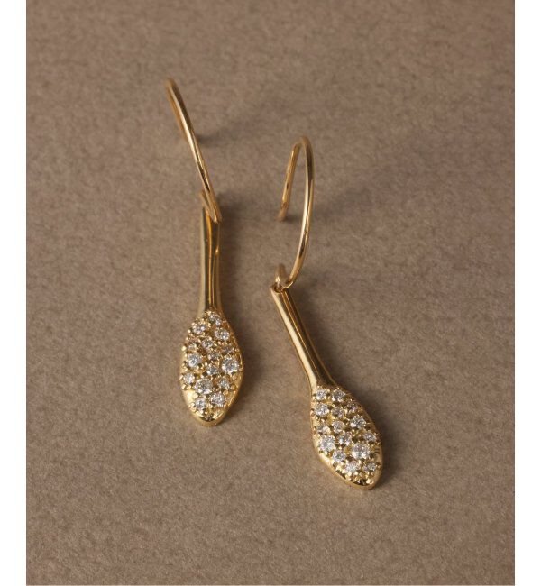 Lilas by Spick&Span「リファインドダイヤパヴェピアス K18（両耳）」|ピアス|