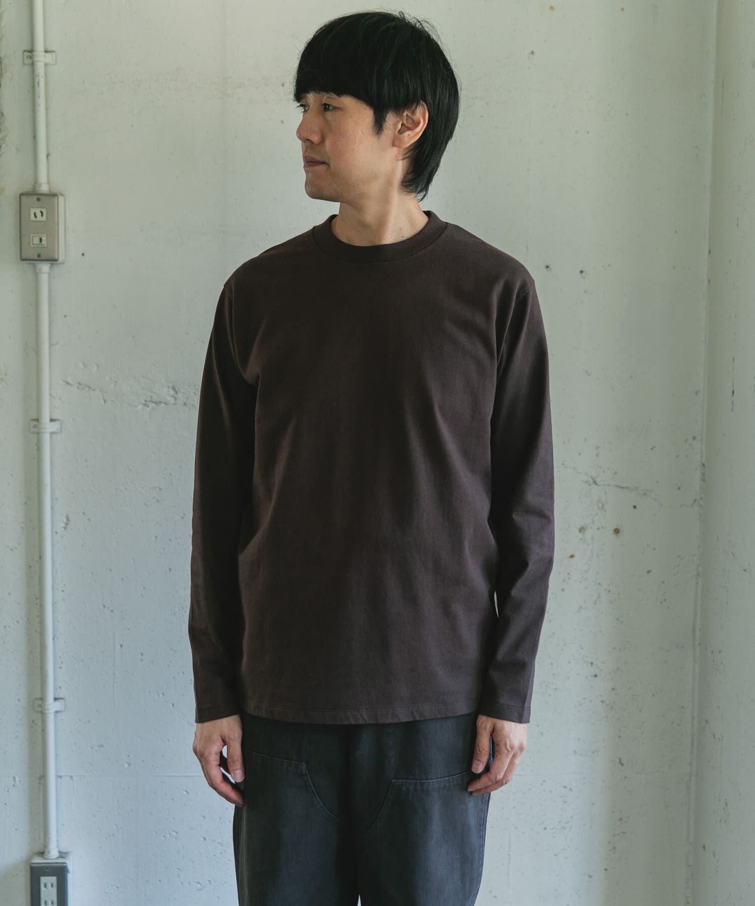 URBAN RESEARCH DOORS「Grow Organic クルーネックTシャツ」|Tシャツ・カットソー|