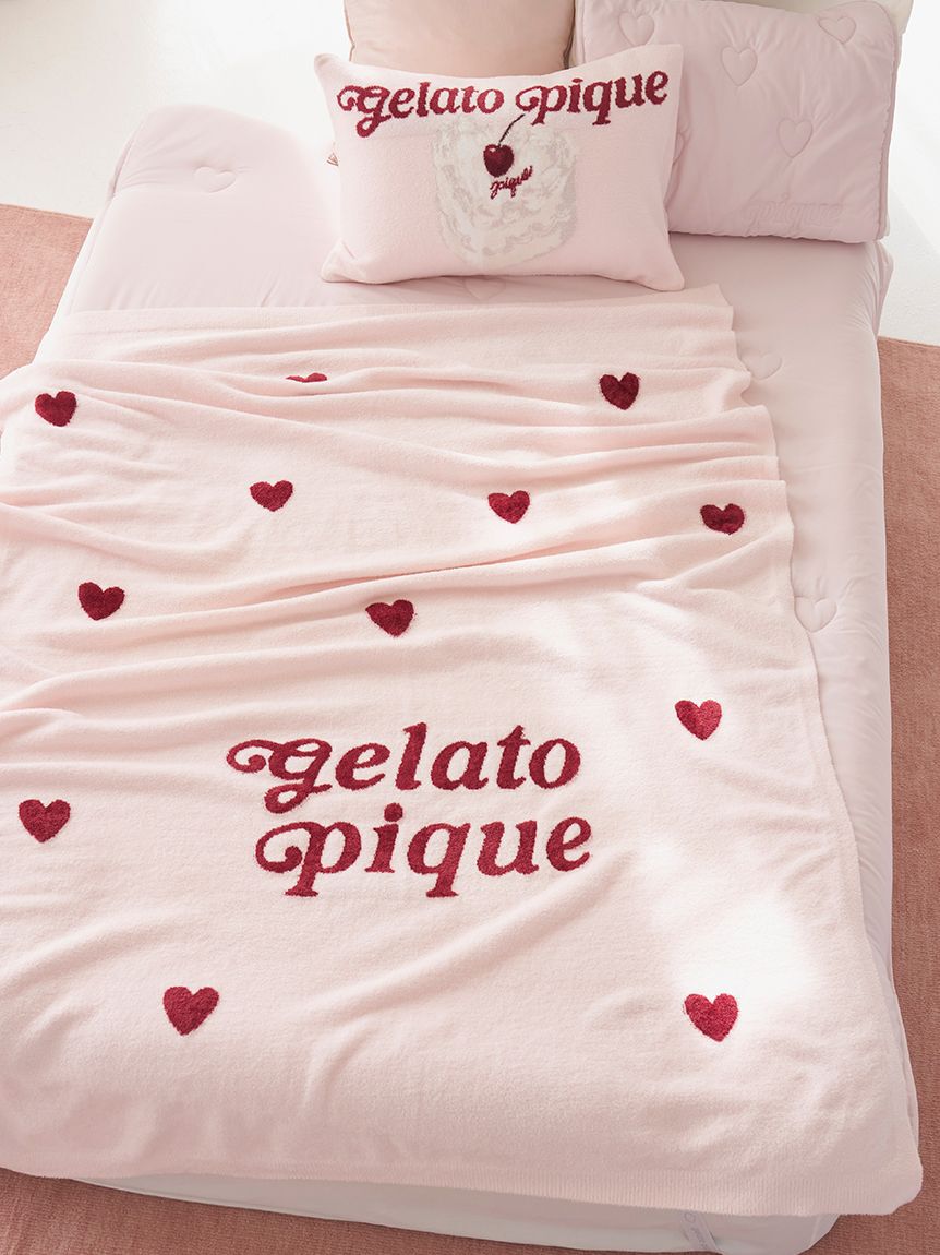 gelato pique Sleep「【Sleep】ハートロゴジャガード マルチカバー」|その他|