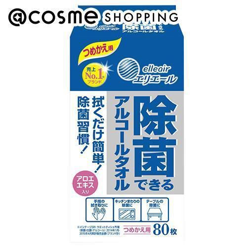  「エリエール 除菌アルコールタオル 詰替 (80枚)」|その他|その他