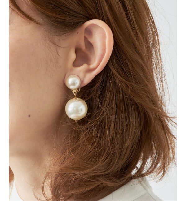 VERMEIL par iena「FRANCINE BRAMLI フランシーヌ ブラムリ パールイヤリング」|イヤリング|