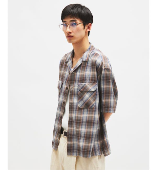 JOURNAL STANDARD「PENDLETON / ペンドルトン 別注 TR ツイル 半袖 オープンカラーシャツ」|シャツ・ブラウス|