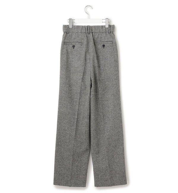 23区「シルクネップヘリンボーン ワイドパンツ」|その他|