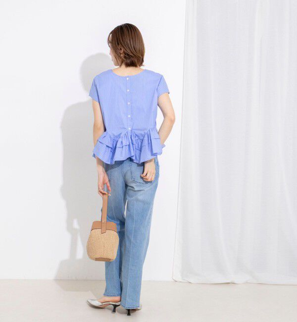 Rie Miller「【追加】《5サイズ展開》【RM denim】センタープレスデニム」|デニム|