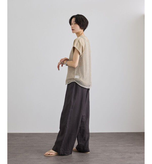 SALON adam et rope'「ラメメッシュタンクトップ」|タンクトップ|