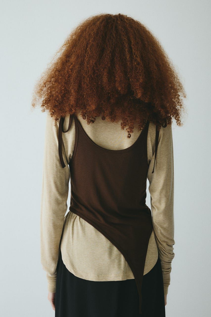 HeRIN.CYE「Sheer layreard cut tops」|Tシャツ・カットソー|